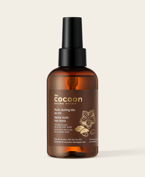 NƯỚC DƯỠNG TÓC COCOON SA-CHI SACHA INCHI HAIR TONIC 140ML