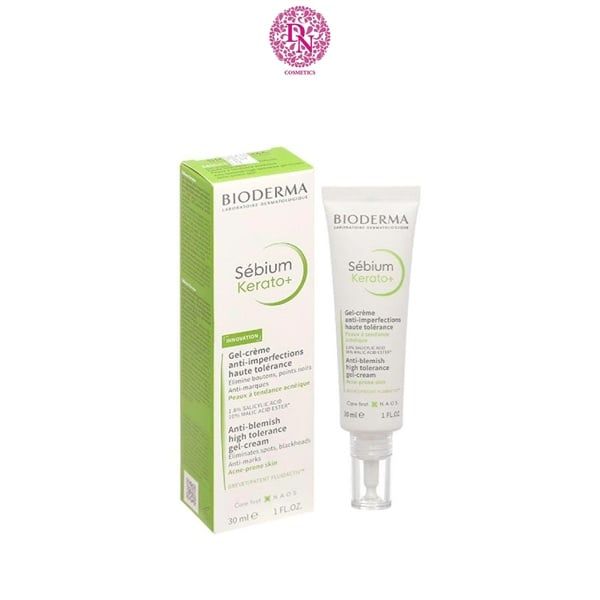 KEM DƯỠNG BIODERMA SEBIUM KERATO+ XANH LÁ 30ML