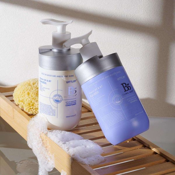 BỘ DẦU GỘI VÀ DẦU XẢ UITTLRY MOISTURE AND BOOST SHINE SHAMPOO/CONDITIONER 500ML