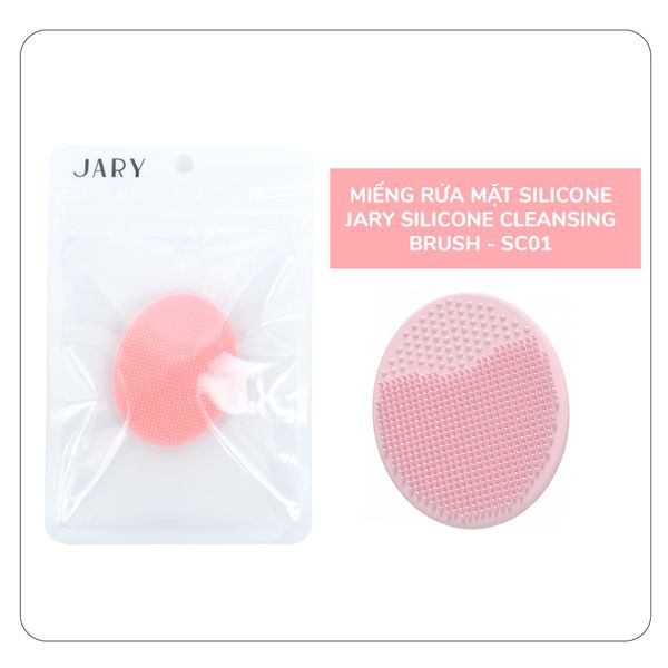 MIẾNG SILICONE RỬA MẶT JARY SILICONE CLEANSING BRUSH