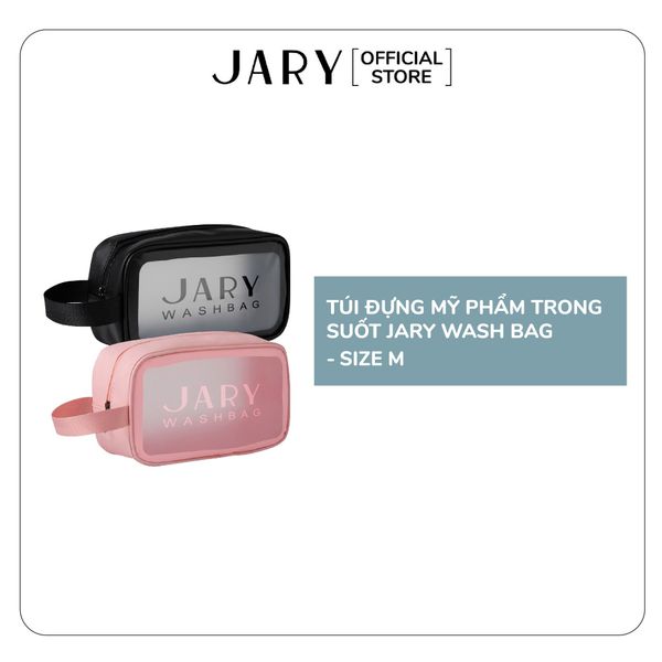 TÚI ĐỰNG MỸ PHẨM TRONG SUỐT JARY COSMETICS WASH BAG