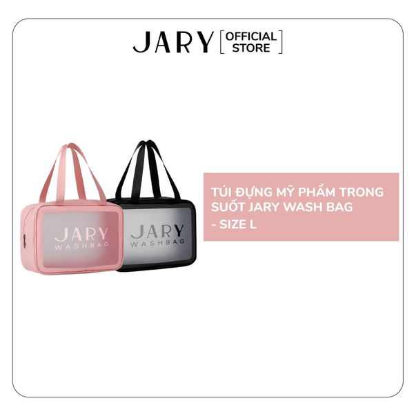 TÚI ĐỰNG MỸ PHẨM TRONG SUỐT JARY COSMETICS WASH BAG