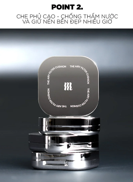 PHẤN NƯỚC MERZY THE AIRY FILTER CUSHION SPF50+ PA+++ 11G