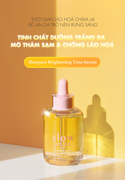TINH CHẤT DƯỠNG TRẮNG CHỐNG LÃO HÓA SLOWPURE SERUM 50ML