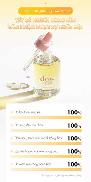 TINH CHẤT DƯỠNG TRẮNG CHỐNG LÃO HÓA SLOWPURE SERUM 50ML