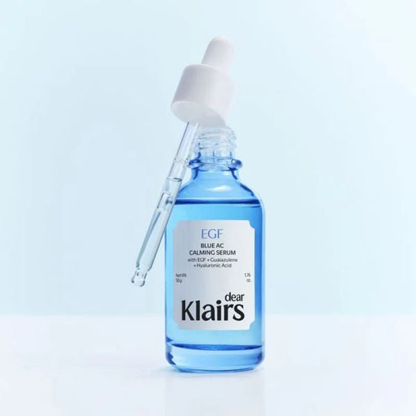 TINH CHẤT PHỤC HỒI DA NHẠY CẢM DEAR KLAIRS EGF BLUE AC CALMING SERUM 50G
