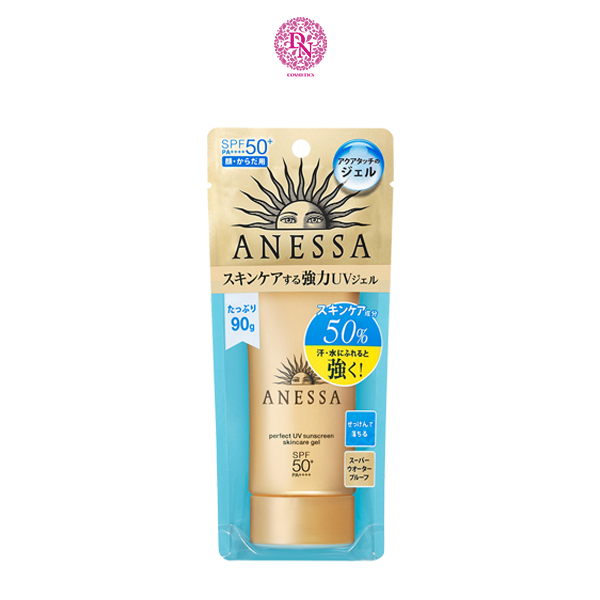 GEL CHỐNG NẮNG BẢO VỆ HOÀN HẢO ANESSA SPF50 90G - DẠNG TUÝP MỀM MÀU VÀNG