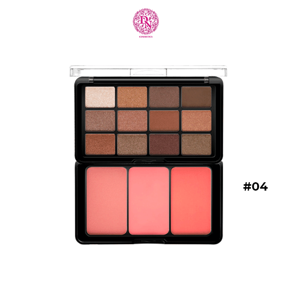 BỘ KIT 2 TẦNG MẮT MÁ TRAVEL MAKEUP OD1018