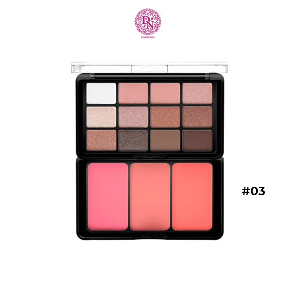 BỘ KIT 2 TẦNG MẮT MÁ TRAVEL MAKEUP OD1018