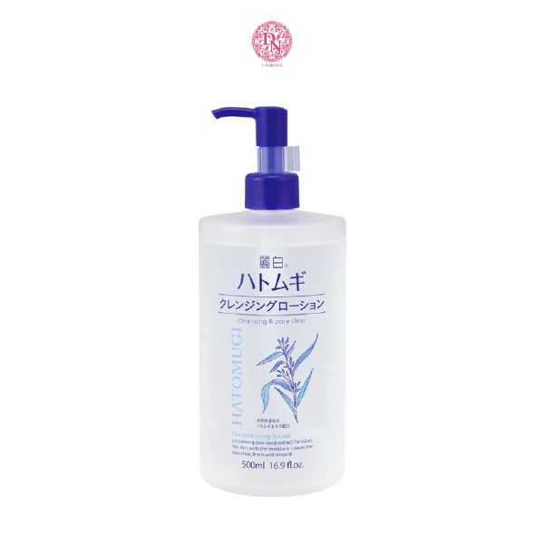 NƯỚC TẨY TRANG HATOMUGI DƯỠNG TRẮNG SÁNG DA 500ML