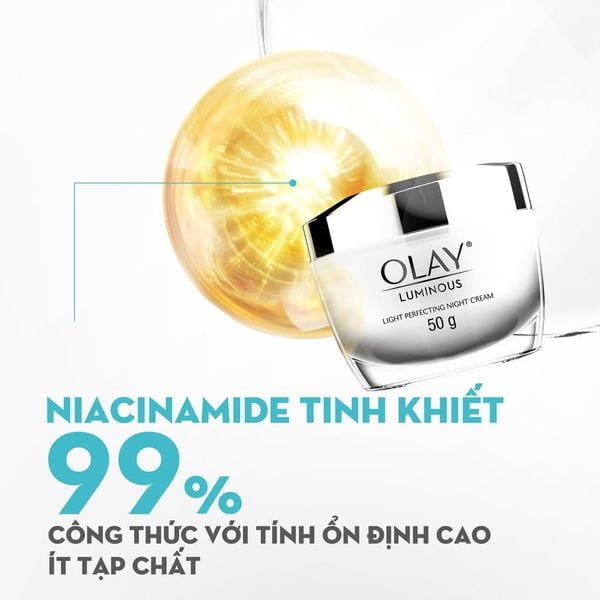KEM DƯỠNG OLAY LUMINOUS DƯỠNG SÁNG DA MỜ THÂM 50G