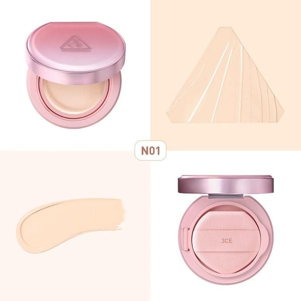 PHẤN NƯỚC 3CE FITTING MESH COVER CUSHION