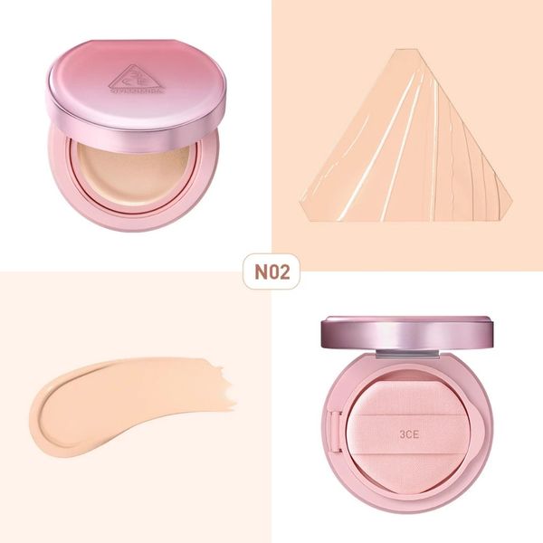 PHẤN NƯỚC 3CE FITTING MESH COVER CUSHION