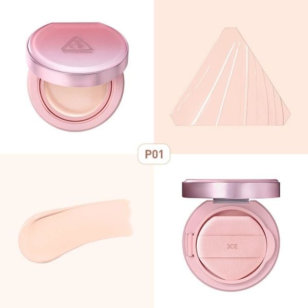 PHẤN NƯỚC 3CE FITTING MESH COVER CUSHION