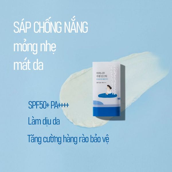 SÁP CHỐNG NẮNG ROUND LAB BIRCH JUICE MOISTURIZING SUN STICK 19G