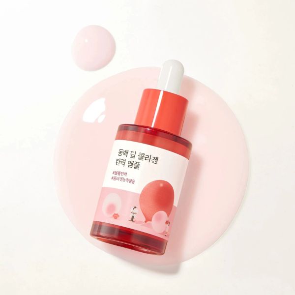 TINH CHẤT DƯỠNG DA ROUND LAB CAMELLIA DEEP COLLAGEN FIRMING AMPOULE 30ML