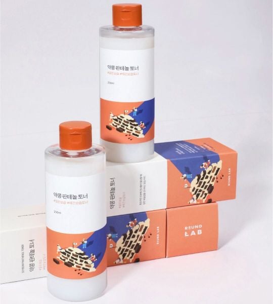 NƯỚC HOA HỒNG ROUND LAB SOYBEAN PANTHENOL TONER 250ML