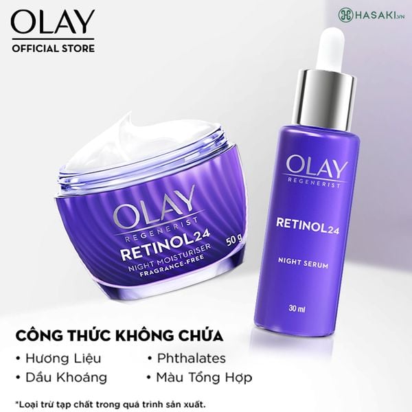 SERUM TRẺ HÓA DA OLAY RETINOL 24