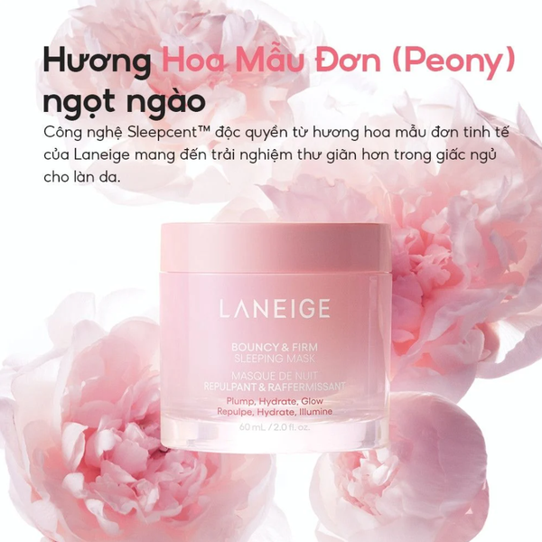 MẶT NẠ NGỦ LANEIGE BOUNCY & FIRM SLEEPING MASK 10ML