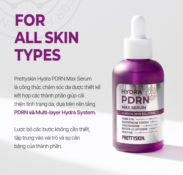SERUM PHỤC HỒI TẾ BÀO GỐC HYDRA PDRN PRETTY SKIN 50ML