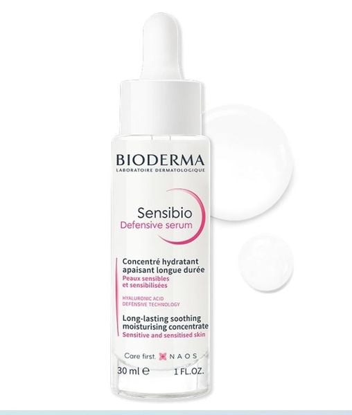 SERUM BIODERMA DEFENSIVE DƯỠNG ẨM VÀ LÀM DỊU DA DÀNH CHO DA NHẠY CẢM 30ML