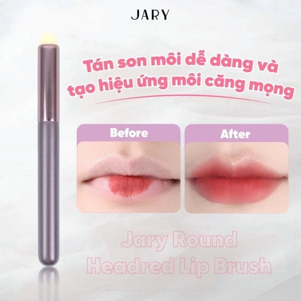 CỌ TÁN SON MÔI ĐẦU TRÒN LÙN JARY ROUND HEADRED LIP BRUSH