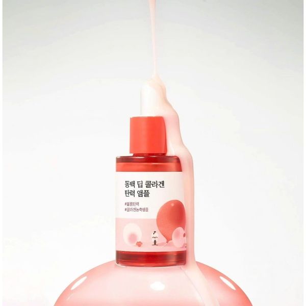 TINH CHẤT DƯỠNG DA ROUND LAB CAMELLIA DEEP COLLAGEN FIRMING AMPOULE 30ML