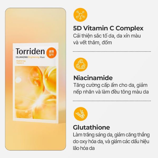 MẶT NẠ TORRIDEN CELLMAZING MASK 26ML