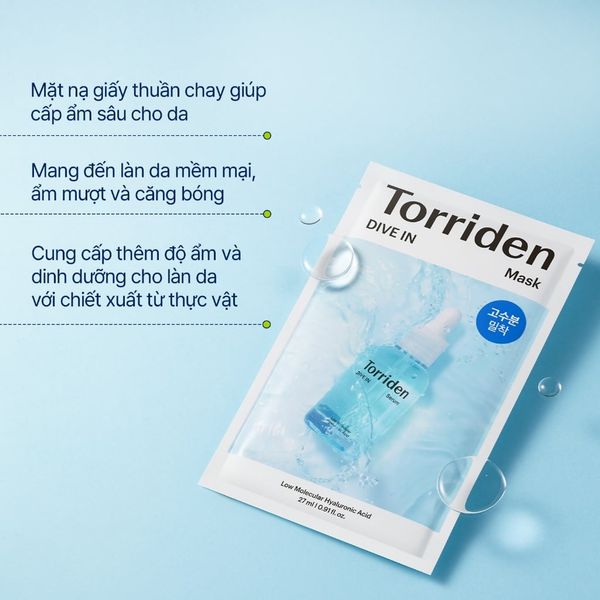MẶT NẠ TORRIDEN CELLMAZING MASK 26ML