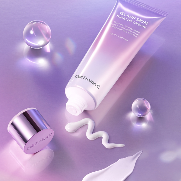 KEM DƯỠNG NÂNG TONE CELL FUSION C GLASS SKIN TONE UP CREAM 50ML