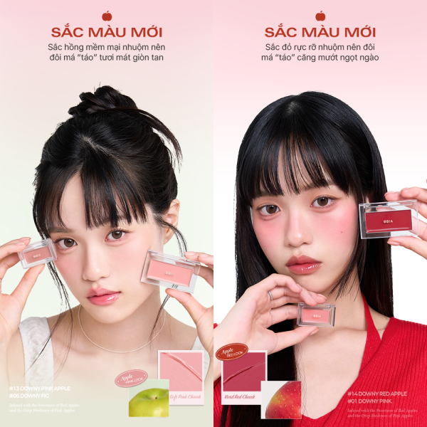 PHẤN MÁ BBIA READY TO WEAR DOWNY CHEEK 10G