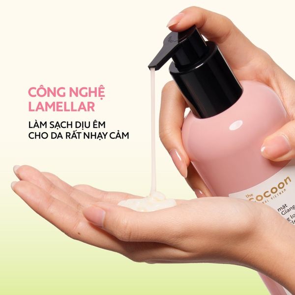 SỮA RỬA MẶT COCOON SEN HẬU GIANG 310ML