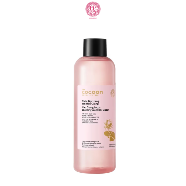 NƯỚC TẨY TRANG COCOON SEN HẬU GIANG 500ML