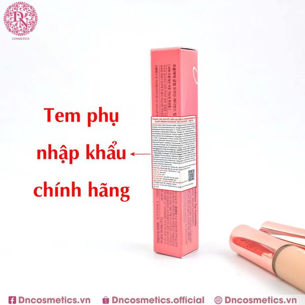 THANH CHE KHUYẾT ĐIỂM QUYẾN RŨ ENOUGH PROMETTE GLAM ORIGIN RADIANCE TIP CONCEALER 12G