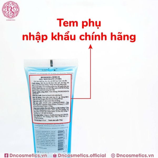 SỮA RỬA MẶT LA ROCHE-POSAY EFFACLAR GEL CLEANSER