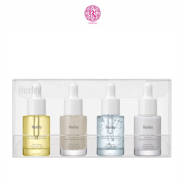 SÉT SERUM HUXLEY ESSENCE DELUXE SET 4 CHAI (5ML/CHAI)