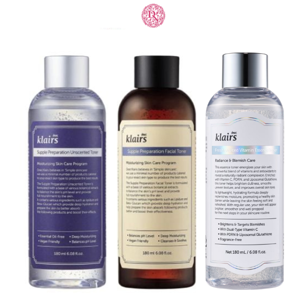 NƯỚC HOA HỒNG KLAIRS SUPPLE PREPARATION TONER 180ML