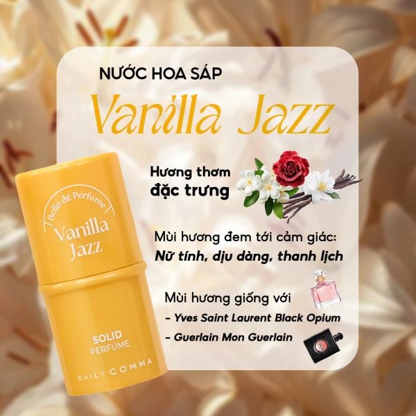 NƯỚC HOA KHÔ DAILY COMMA SOLID PERFUME