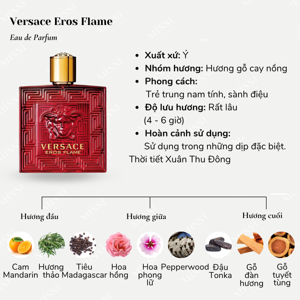 NƯỚC HOA VERSACE EROS FLAME POUR HOMME EAU DE PARFUM