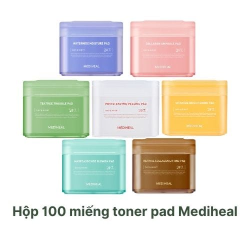 TONER PAD MEDIHEAL AMPOULE PAD 100 MIẾNG