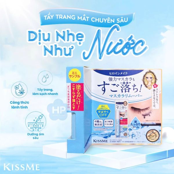 MASCARA TẨY TRANG NHANH KISSME HEROINE MAKE MINI
