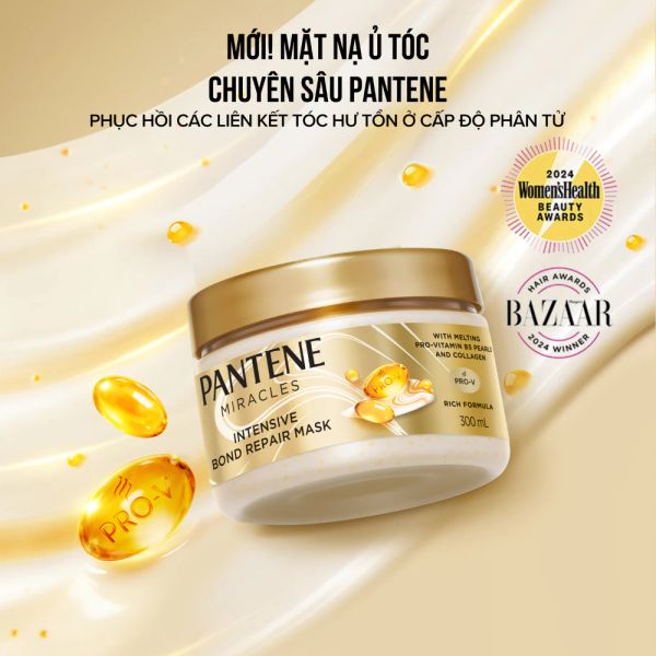 Ủ TÓC PANTENE MIRACLES INTENSIVE TREATMENT MASK 300ML