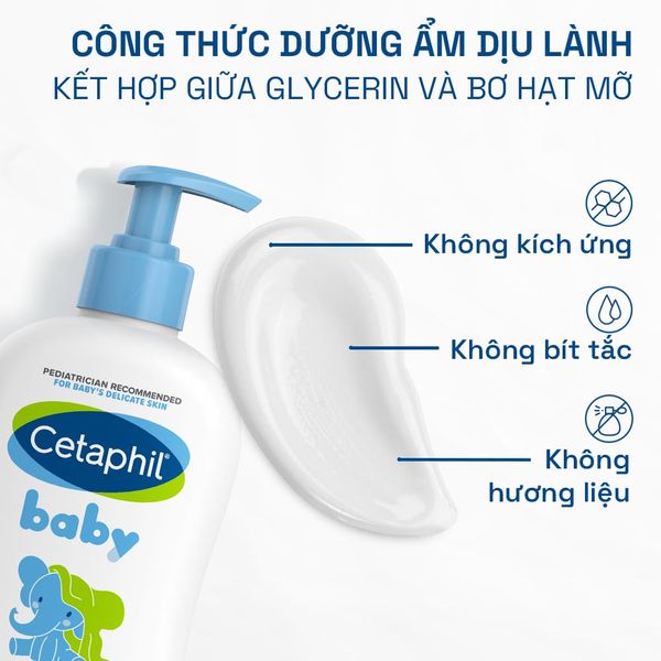 SỮA DƯỠNG ẨM CETAPHIL BABY DAILY LOTION 400ML
