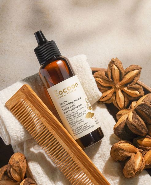 SERUM PHỤC HỒI TÓC COCOON SA-CHI SACHA INCHI HAIR REPAIR SERUM 70ML