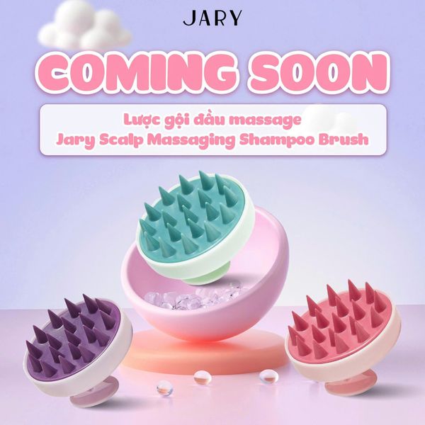 LƯỢC GỘI ĐẦU JARY SCALP MASSAGING SHAMPOO BRUSH