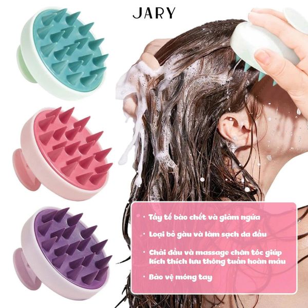 LƯỢC GỘI ĐẦU JARY SCALP MASSAGING SHAMPOO BRUSH