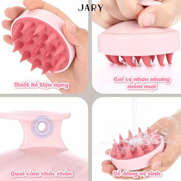 LƯỢC GỘI ĐẦU JARY SCALP MASSAGING SHAMPOO BRUSH