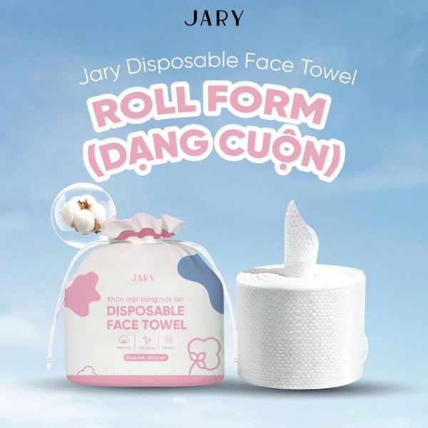 KHĂN MẶT DÙNG MỘT LẦN JARY DISPOSALBLE FACE TOWEL