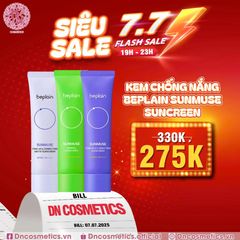 KEM CHỐNG NẮNG BEPLAIN SUNMUSE SUNCREEN SPF50+ PA++++ 50ML
