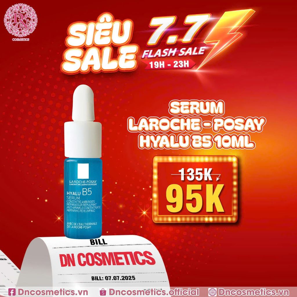 DƯỠNG CHẤT CHUYÊN SÂU GIÚP DA SĂN CHẮC & ĐÀN HỒI LAROCHE - POSAY HYALU B5 SERUM